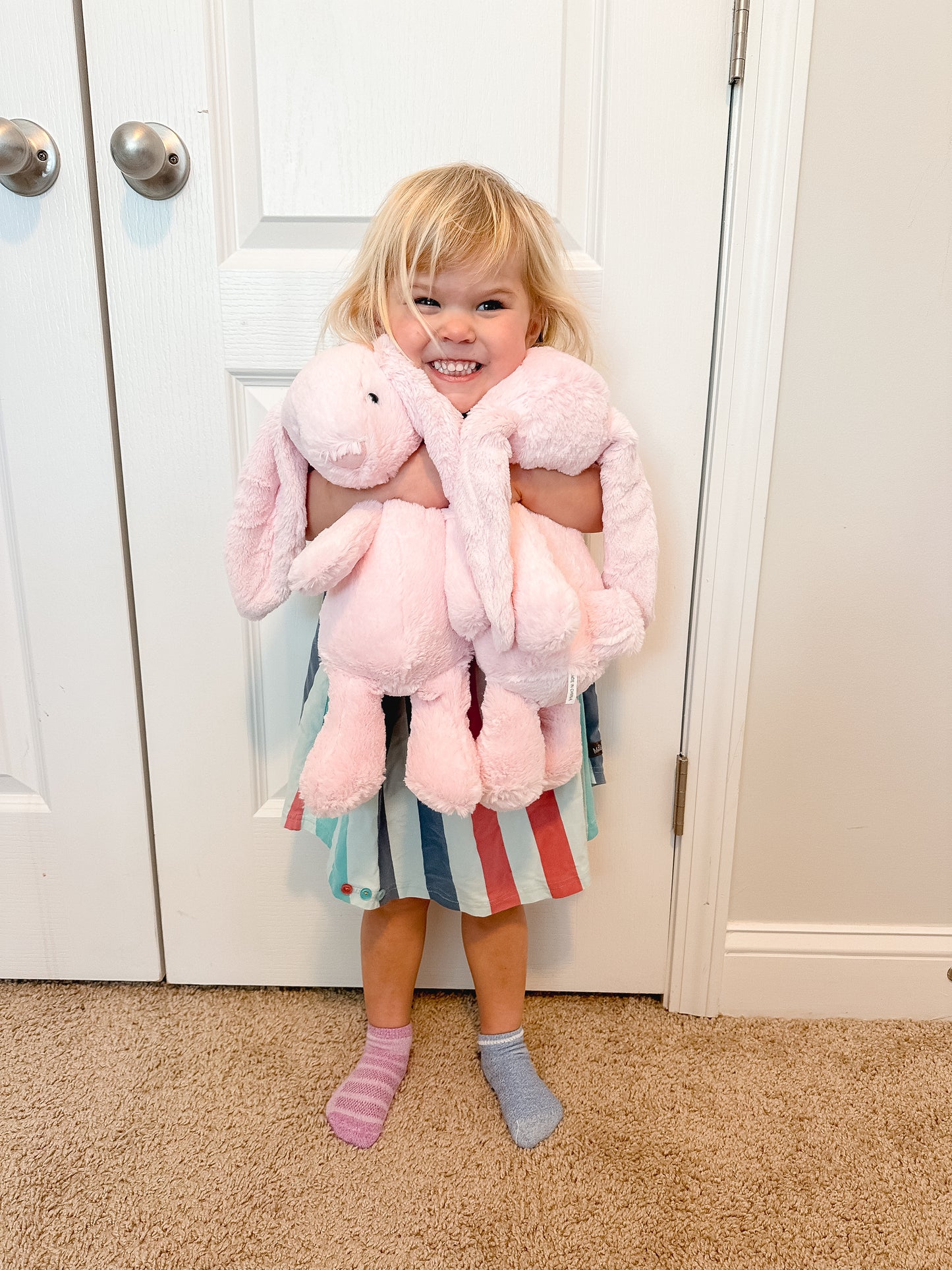 16” Personalized Plush Easter Bunny