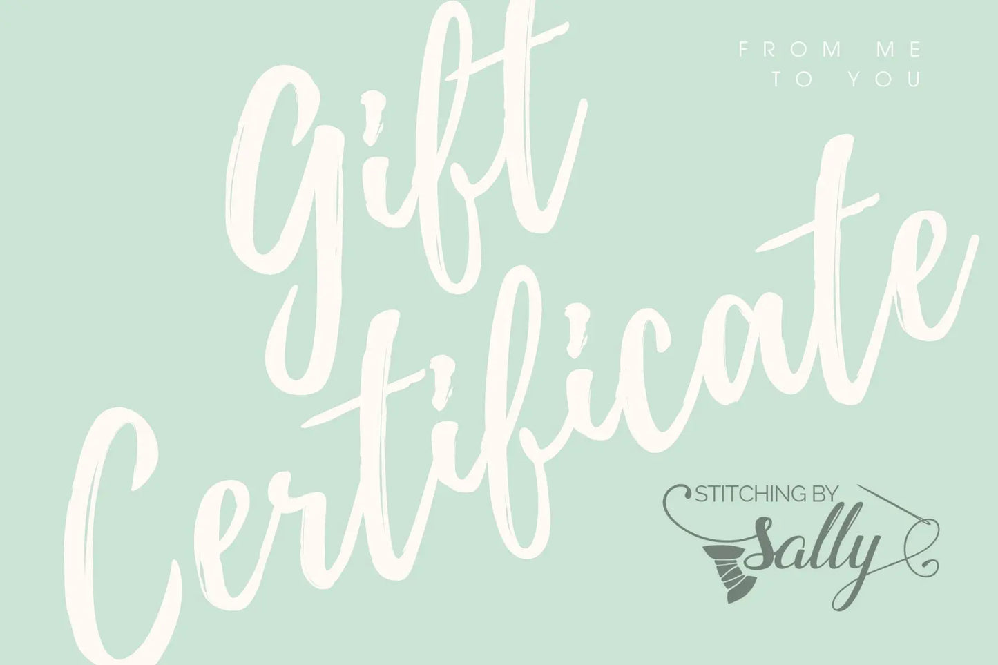 Stitching by Sally Gift Card