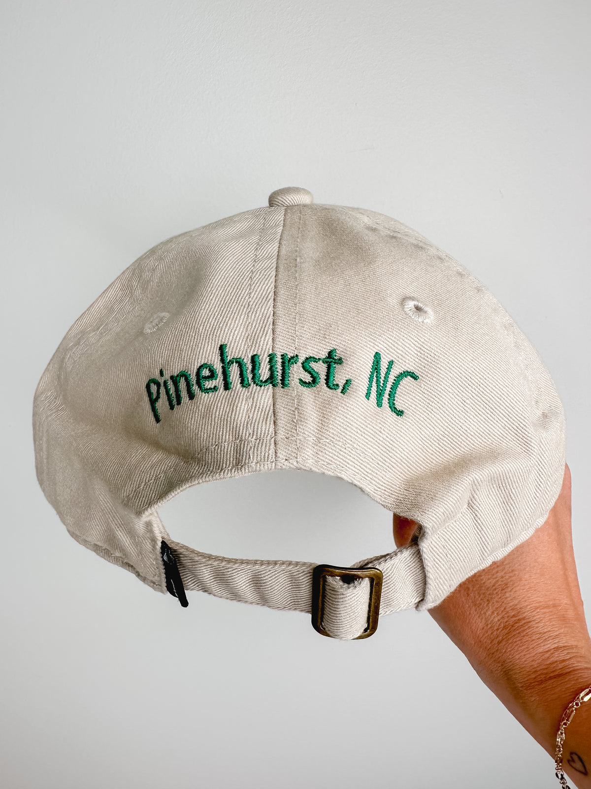Kids Caddie Embroidered Baseball Cap | Pinehurst NC Youth Hat