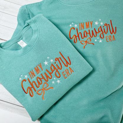 In My Showgirl Era Embroidered Sweatshirt 