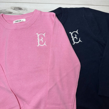 Toddler Monogrammed Campure Sweater 
