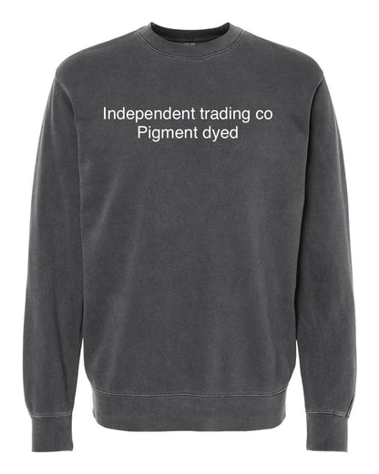 SPOOKY Season Appliqué Sweatshirt - Independent Trading Co Pigment Dyed