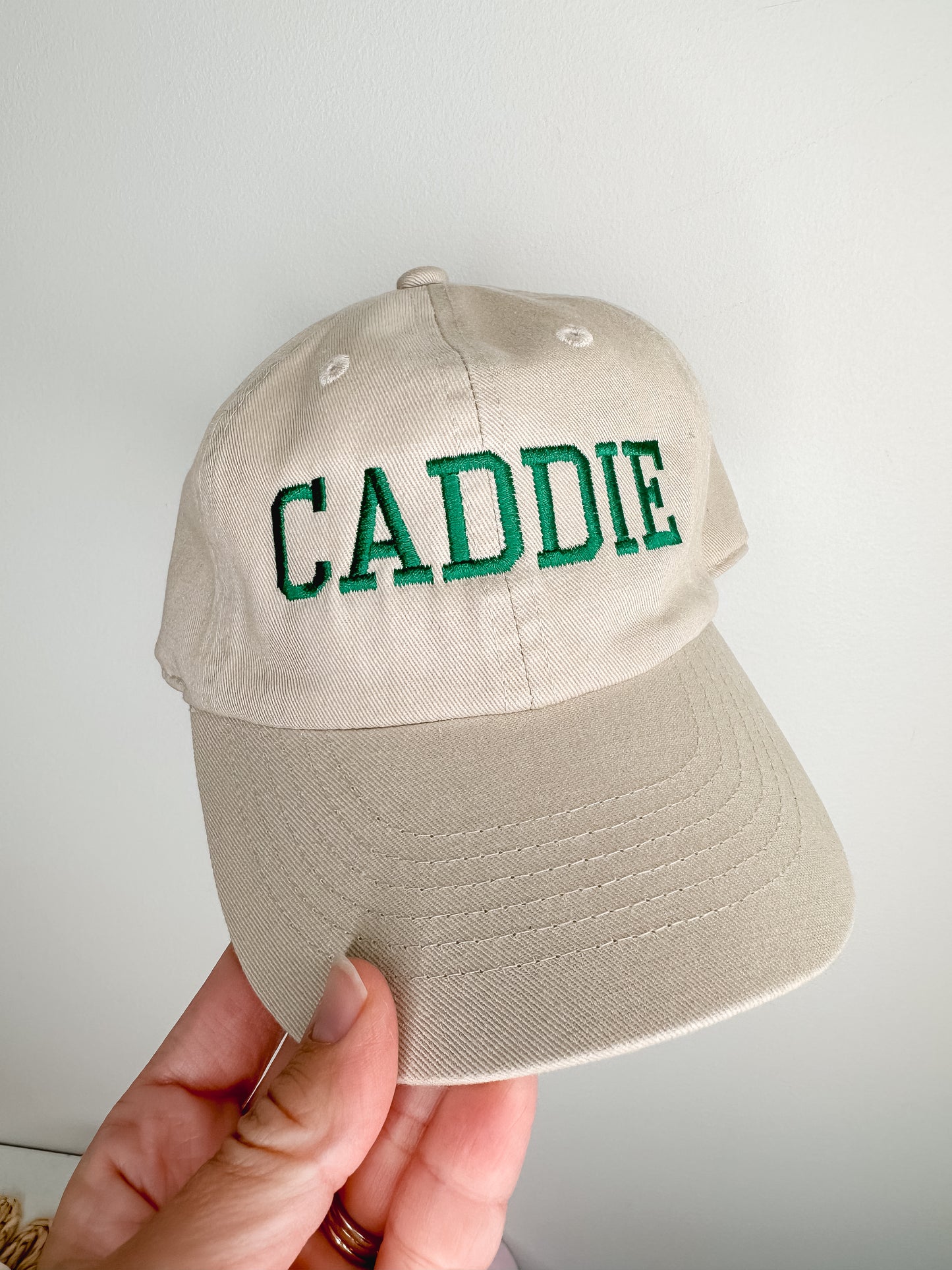 Kids Caddie Embroidered Baseball Cap | Pinehurst NC Youth Hat