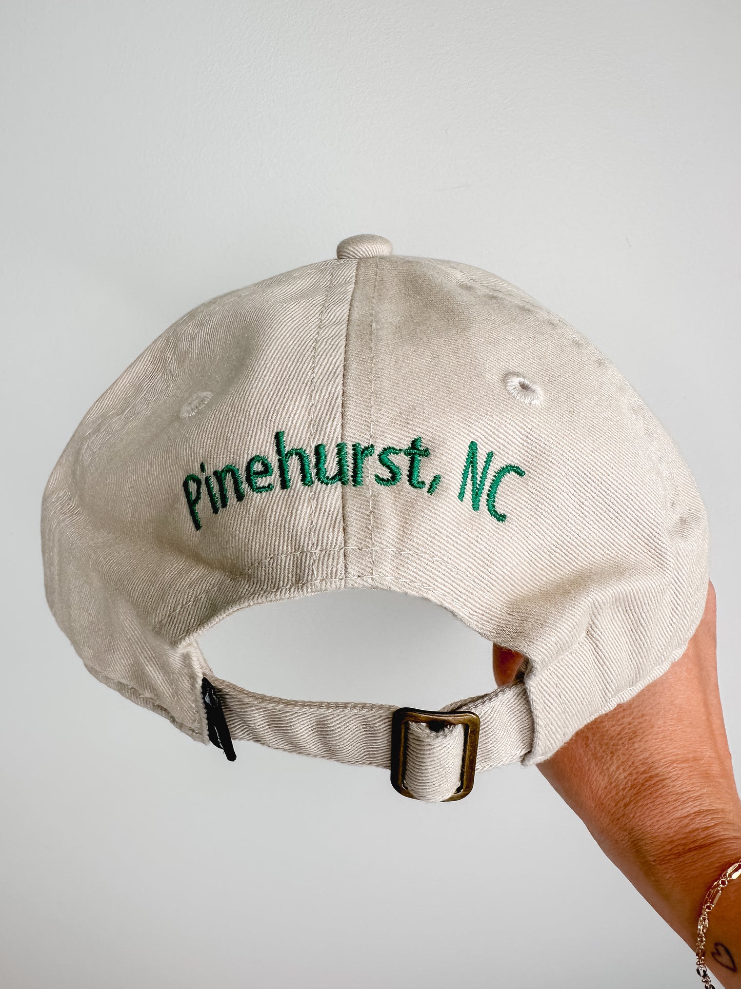 Kids Caddie Embroidered Baseball Cap | Pinehurst NC Youth Hat