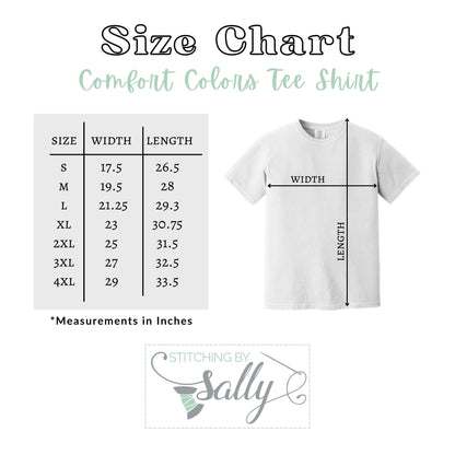 Witch Please Embroidered Comfort Colors Pocket T-Shirt